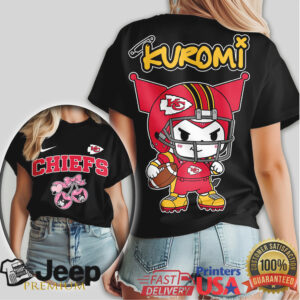 Kansas City Chiefs Kuromi NFL Game Day Sanrio Tee