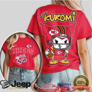 Kansas City Chiefs Kuromi NFL Game Day Sanrio Tee