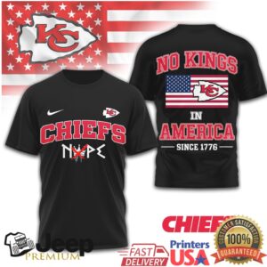 Kansas City Chiefs No Kings In America Since 1776 Championship Fan Gear