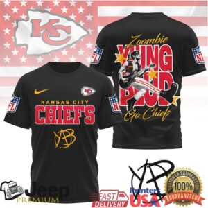 Kansas City Chiefs YUNGBLUD Zoombie Graphic T Shirt NFL Super Bowl Gear