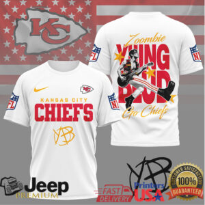 Kansas City Chiefs YUNGBLUD Zoombie Graphic T Shirt NFL Super Bowl Gear