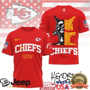 Kendrick Lamar x Kansas City Chiefs NFL Graphic Tribute T Shirt