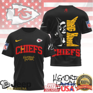 Kendrick Lamar x Kansas City Chiefs NFL Graphic Tribute T Shirt