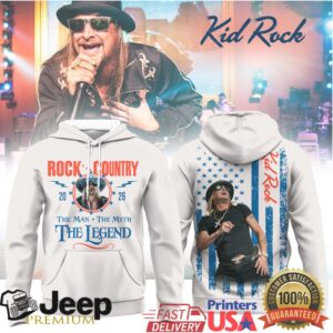 Kid Rock “Rock To Country” The Man The Myth The Legend Tee