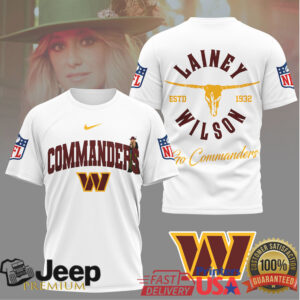Lainey Wilson x Washington Commanders Country Music x NFL Tee
