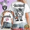 Tampa Bay Buccaneers Kuromi Edition Shirt Kawaii Sanrio NFL Graphic Tee for Women Tampa Bay Buccaneers Kuromi Edition Shirt Kawaii Sanrio NFL Graphic Tee for Women