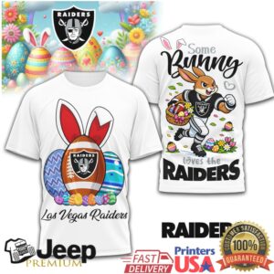 Las Vegas Raiders Some Bunny Loves The Raiders Easter T Shirt