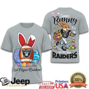 Las Vegas Raiders Some Bunny Loves The Raiders Easter T Shirt