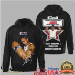 Ludacris NBA Crossover All Star 2026 Los Angeles Concert Shirt