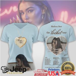 Madison Beer The Locket Tour 2024 Double Sided T Shirt & Hoodie Madison Beer The Locket Tour 2024 Double Sided T Shirt & Hoodie