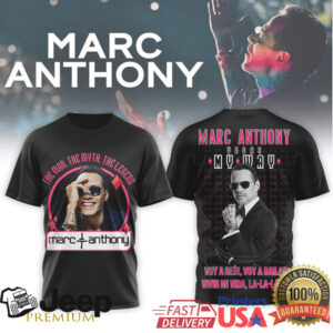 Marc Anthony “My Way” Vegas Tour The Legend Graphic Tee