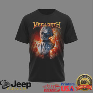 Megadeth Let There Be Shred Heavy Metal Band T Shirt