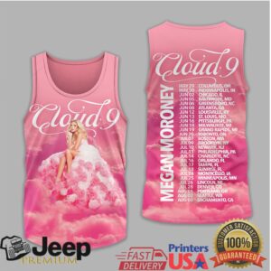 Megan Moroney Cloud 9 World Tour 2025 Pink Apparel Megan Moroney Cloud 9 World Tour 2025 Pink Apparel