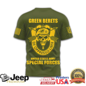 Miami Dolphins Green Berets US Army Special Forces T Shirt