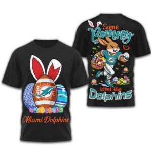 Miami Dolphins Some Bunny Loves The Dolphins Easter T Shirt