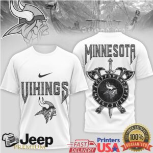 Minnesota Vikings Authentic Viking Warrior Heritage T Shirt