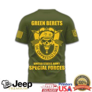 Minnesota Vikings Green Berets US Army Special Forces T Shirt