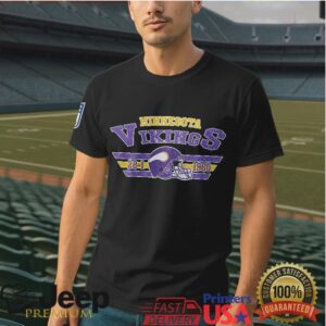 Minnesota Vikings They Not Like Us Heavyweight Black T Shirt