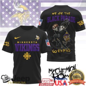 Minnesota Vikings x My Chemical Romance Welcome To The Black Parade Tee