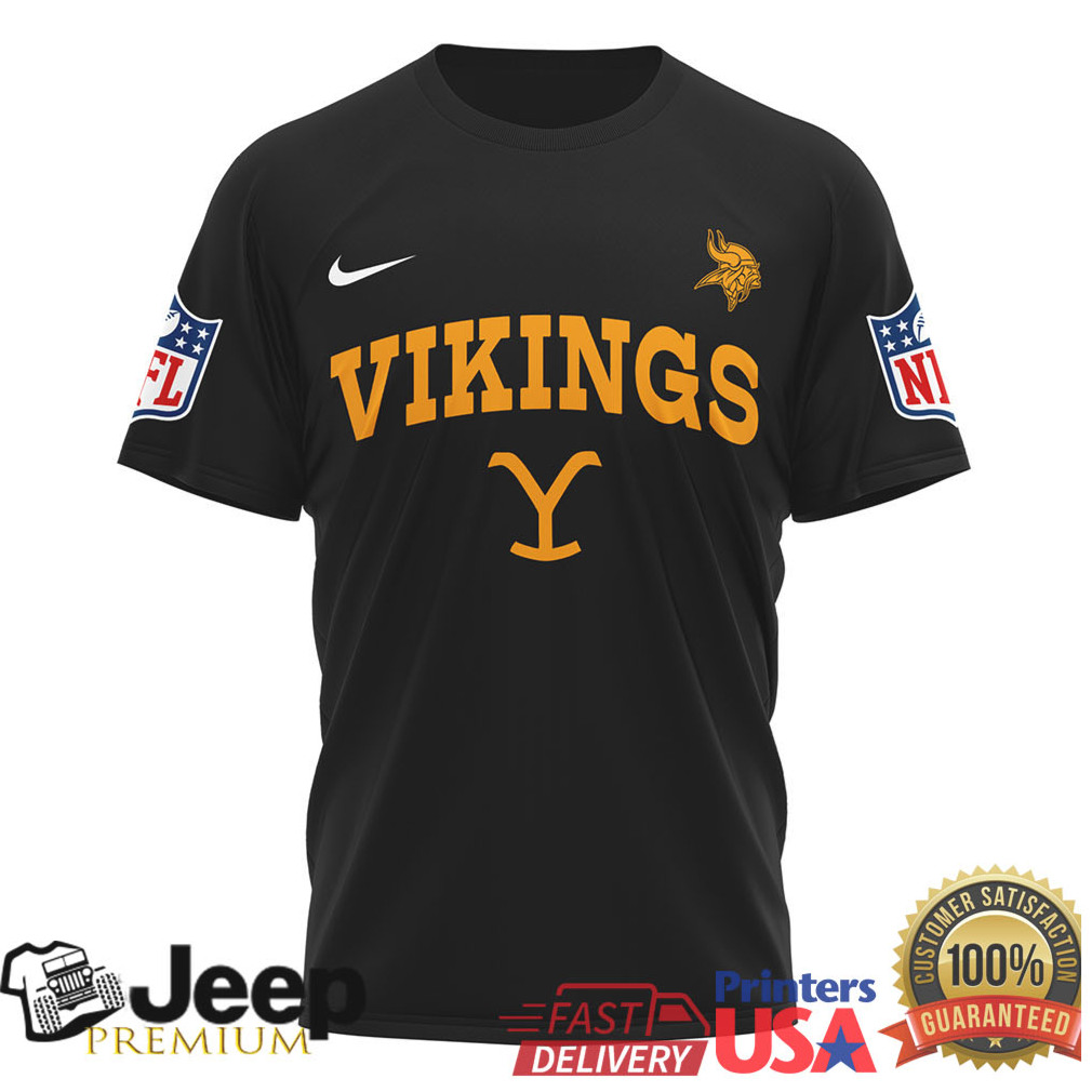Minnesota Vikings x Yellowstone Dutton Ranch Montana Western T Shirt Minnesota Vikings x Yellowstone Dutton Ranch Montana Western T Shirt