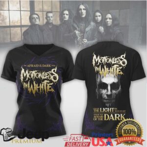 Motionless In White The Afraid of the Dark Tour 2026 Hoodie & Tee