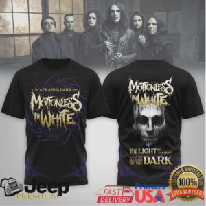 Motionless In White The Afraid of the Dark Tour 2026 Hoodie & Tee