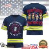 New England Patriots Fire Dept Grateful Dead Steal Your Face Firefighter T Shirt New England Patriots Fire Dept Grateful Dead Steal Your Face Firefighter T Shirt