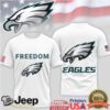 Philadelphia Eagles Freedom Opportunity Justice Equity Football Tee Philadelphia Eagles Freedom Opportunity Justice Equity Football Tee