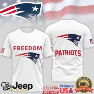 New England Patriots Freedom American Flag Patriotic T Shirt New England Patriots Freedom American Flag Patriotic T Shirt