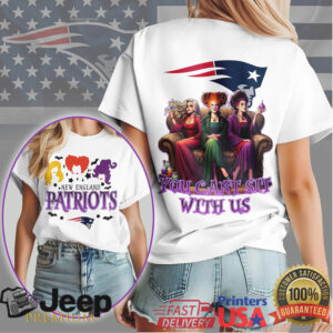 New England Patriots Halloween T Shirt Hocus Pocus Sanderson Sisters Fan Tee