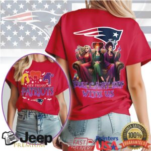 New England Patriots Halloween T Shirt Hocus Pocus Sanderson Sisters Fan Tee