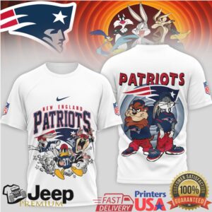 New England Patriots Looney Tunes Vintage Style NFL Shirt New England Patriots Looney Tunes Vintage Style NFL Shirt