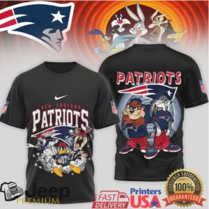 New England Patriots Looney Tunes Vintage Style NFL Shirt
