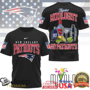 New England Patriots Master Mixologist NFL Fan T Shirt