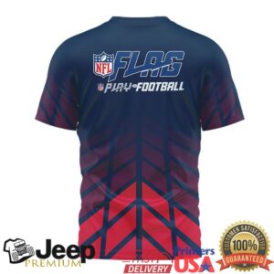 New England Patriots NFL FLAG Play Football Sublimated T Shirt New England Patriots NFL FLAG Play Football Sublimated T Shirt