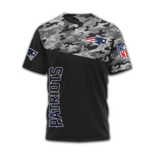 New England Patriots NFL Veteran Awareness Camo Shirt 22 A Day