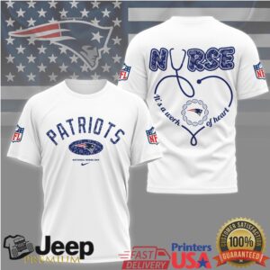 New England Patriots Nurse T Shirt Patriots NFL Nurse Day Gift New England Patriots Nurse T Shirt Patriots NFL Nurse Day Gift