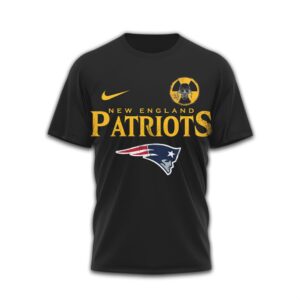 New England Patriots x Megadeth Metal Skull Football Fan T Shirt