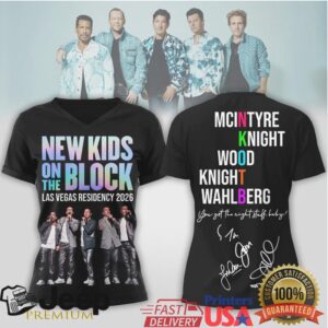 New Kids On The Block Las Vegas Residency 2026 NKOTB Tour Apparel