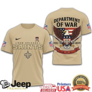 New Orleans Saints Department of War Eagle Est 2025 Tactical Fan Shirt New Orleans Saints Department of War Eagle Est 2025 Tactical Fan Shirt