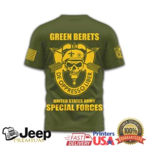 New Orleans Saints Green Berets US Army Special Forces T Shirt