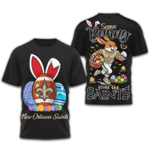 New Orleans Saints Some Bunny Loves The Saints Easter T Shirt