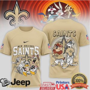 New Orleans Saints x Looney Tunes Custom Team Spirit Jersey