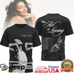 Olivia Dean The Art of Loving Live 2026 Concert Tour Dates Apparel