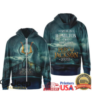 Percy Jackson and The Olympians Disney+ Series Trident Quote Hoodie
