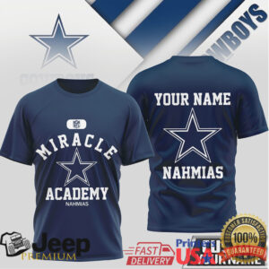 Personalize Dallas Cowboys Miracle Academy Graphic Tee