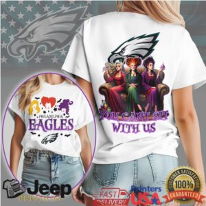 Philadelphia Eagles Halloween Shirt Hocus Pocus Sisters You Can't Sit With Us