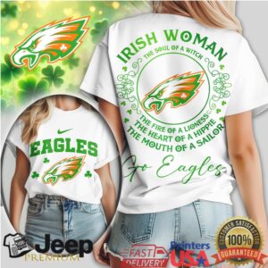 Philadelphia Eagles Irish Woman Soul of a Witch St. Patrick’s Day Tee Philadelphia Eagles Irish Woman Soul of a Witch St. Patrick’s Day Tee
