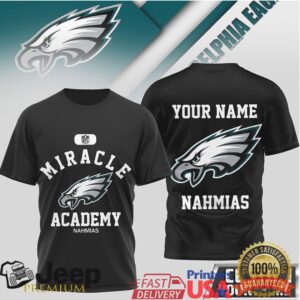 Philadelphia Eagles Miracle Academy Custom Name Fan T Shirt Philadelphia Eagles Miracle Academy Custom Name Fan T Shirt