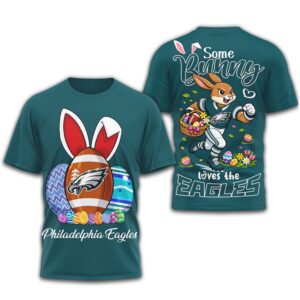 Philadelphia Eagles “Some Bunny Loves The Eagles” Easter Bunny T Shirt